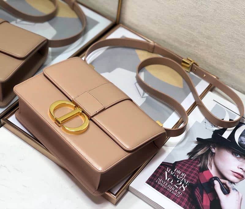 DIOR 30 MONTAIGNE ROSE DES VENTS BOX CALFSKIN 24CM M9203UMOS M46E - Image 3