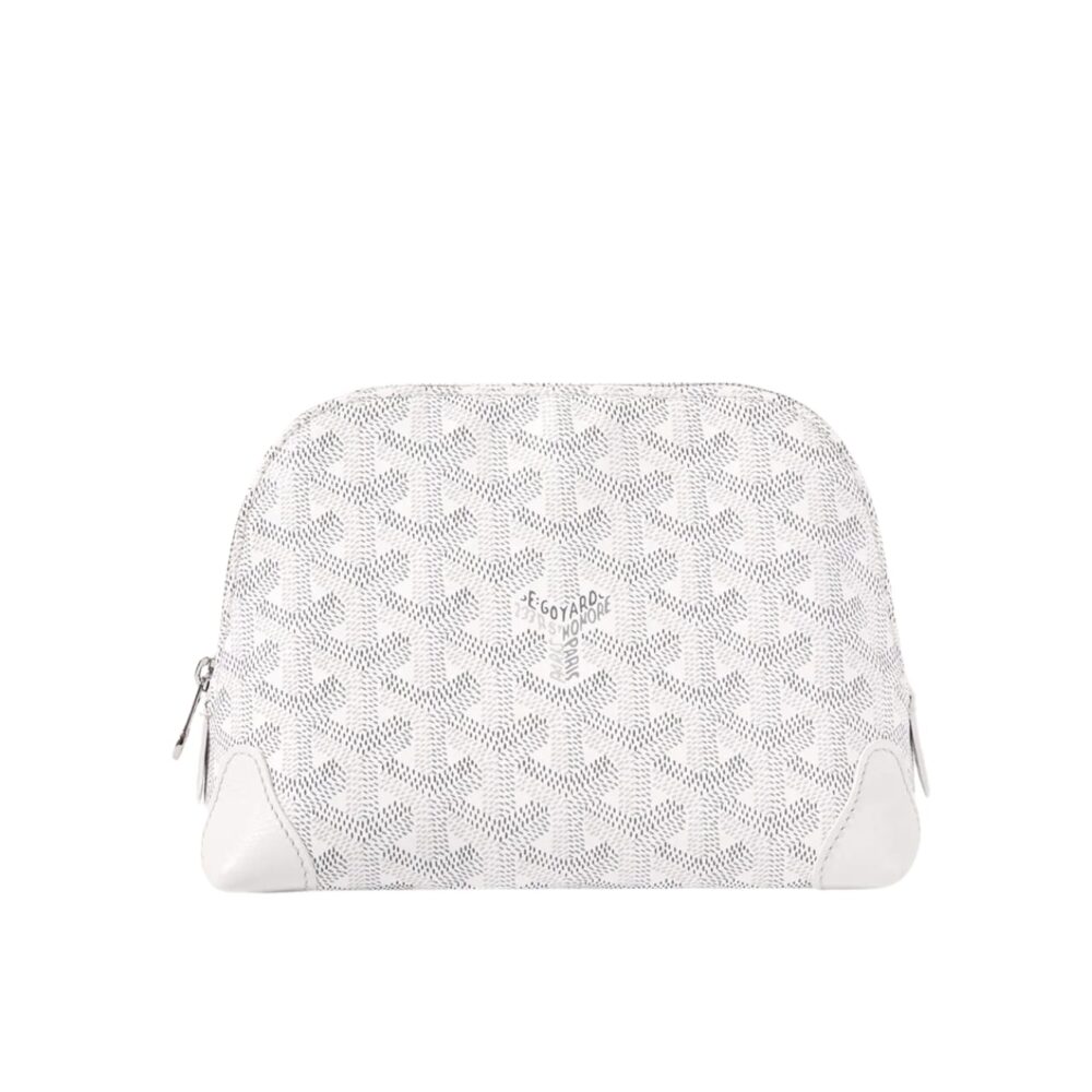 GOYARD VENDÔME COSMETIC POUCH WHITE 18CM VENDOTPMLTY50CL50P