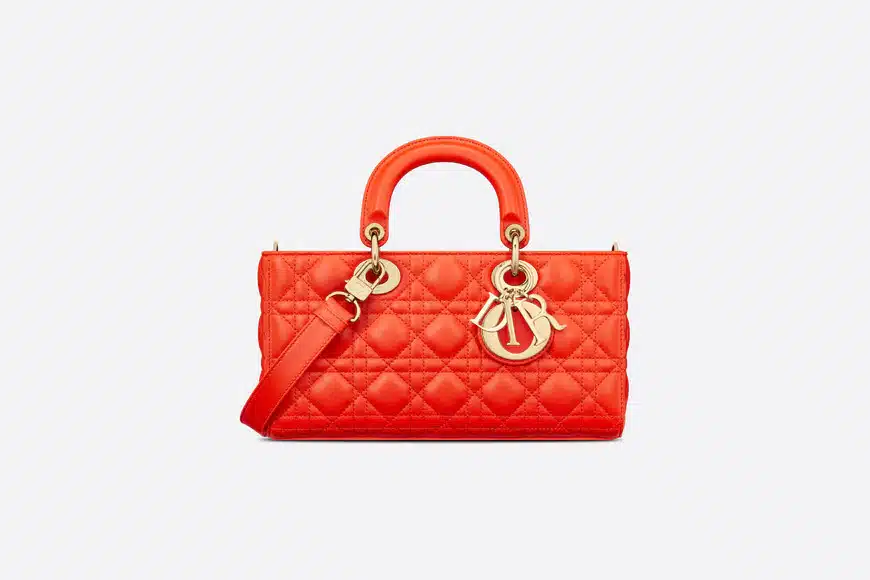 DIOR LADY D-JOY BRIGHT ORANGE CANNAGE M0540ONGE_M37O 26CM