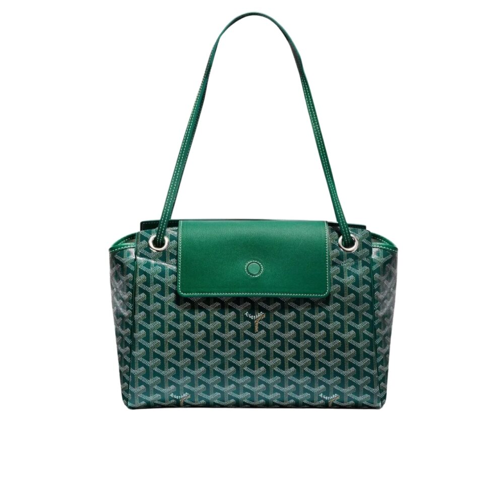 GOYARD ROUETTE SOUPLE BAG GREEN 31CM ROUETTPMLTY09CL09P