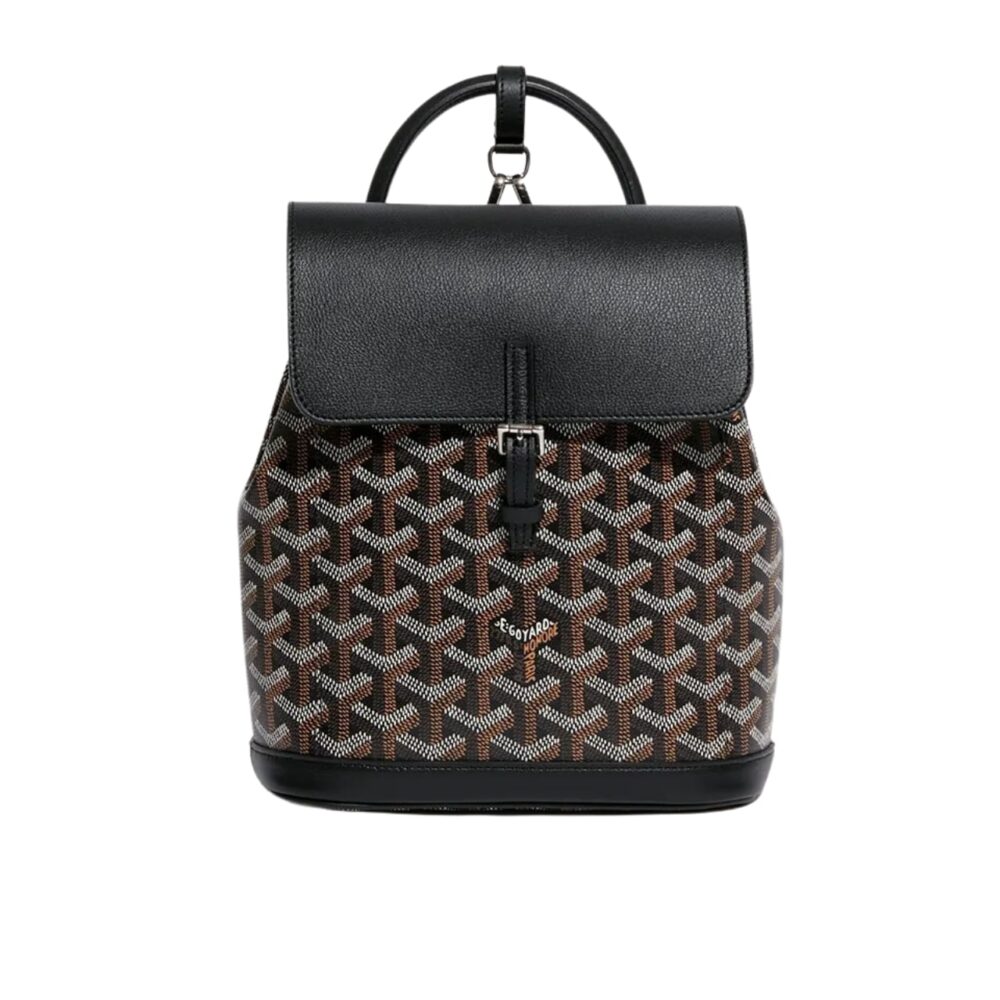 GOYARD ALPHI MINI BACKPACK BLACK 19CM ALPIN2MINTY33CL33P