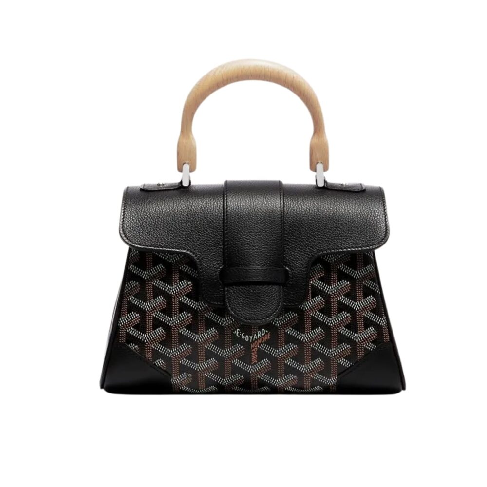GOYARD SAÏGON SOUPLE MINI BAG BLACK 20CM SAIGONMINTY01CL01P