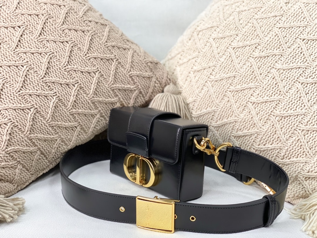 DIOR 30 MONTAIGNE MINI BLACK 19CM - Image 8