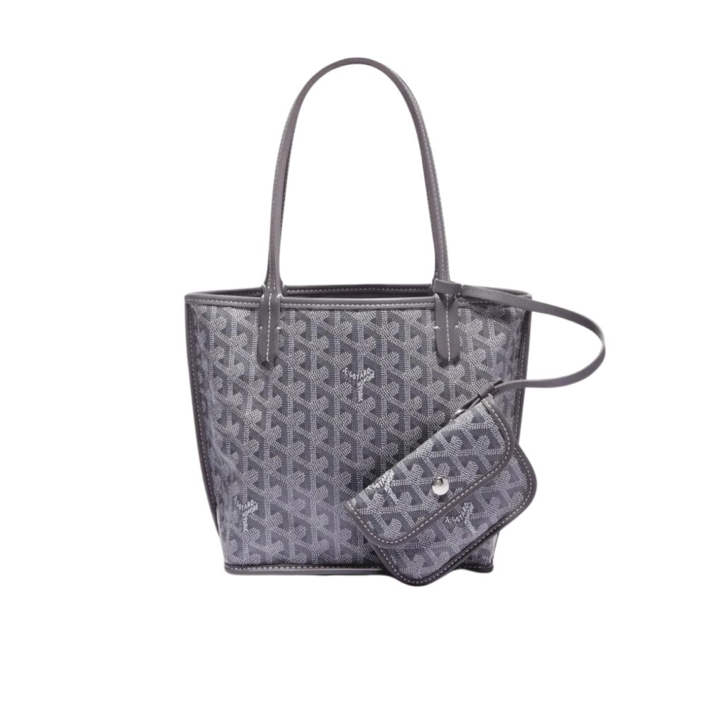 GOYARD ANJOU MINI BAG GREY 21CM ANJOUSMINCG51TY51P