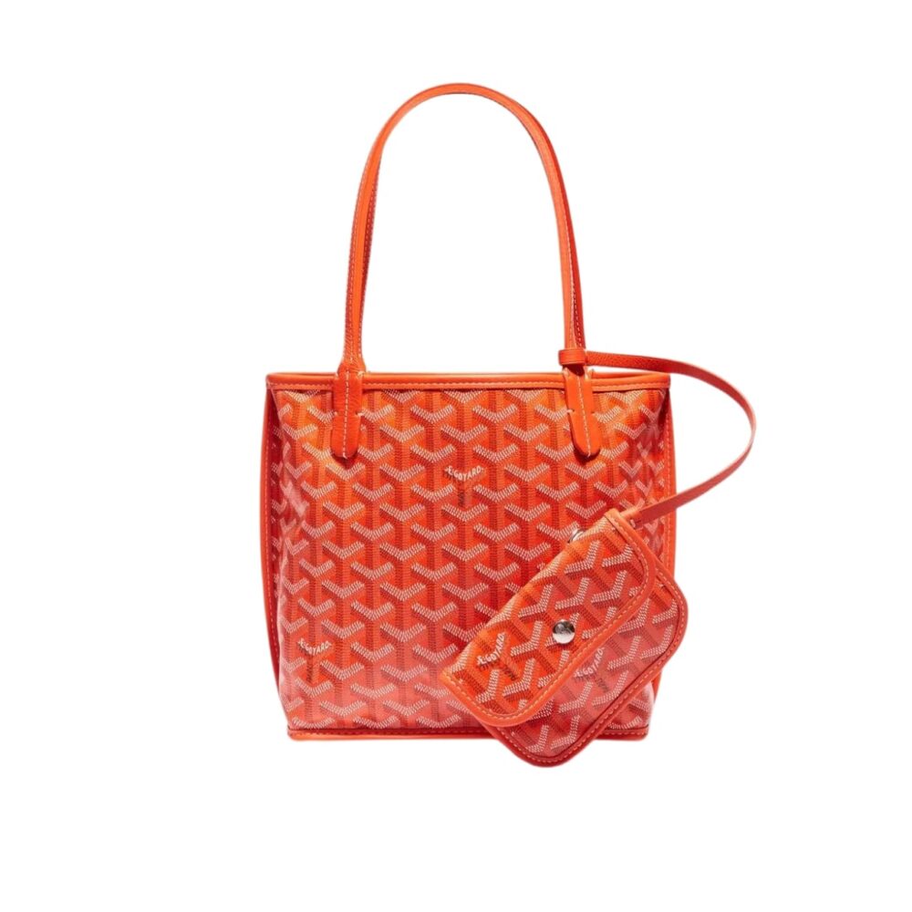 GOYARD ANJOU MINI BAG ORANGE 21CM ANJOUSMINCG07TY07P