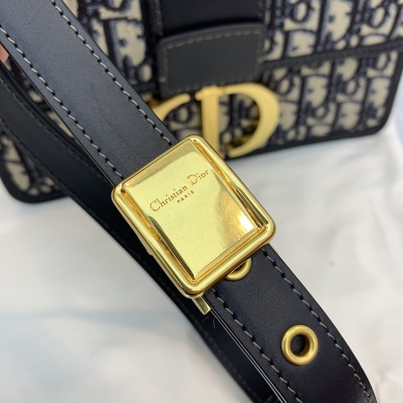 DIOR 30 MONTAIGNE BLUE DIOR OBLIQUE JACQUARD 24CM M9203UTZQ M928 - Image 7