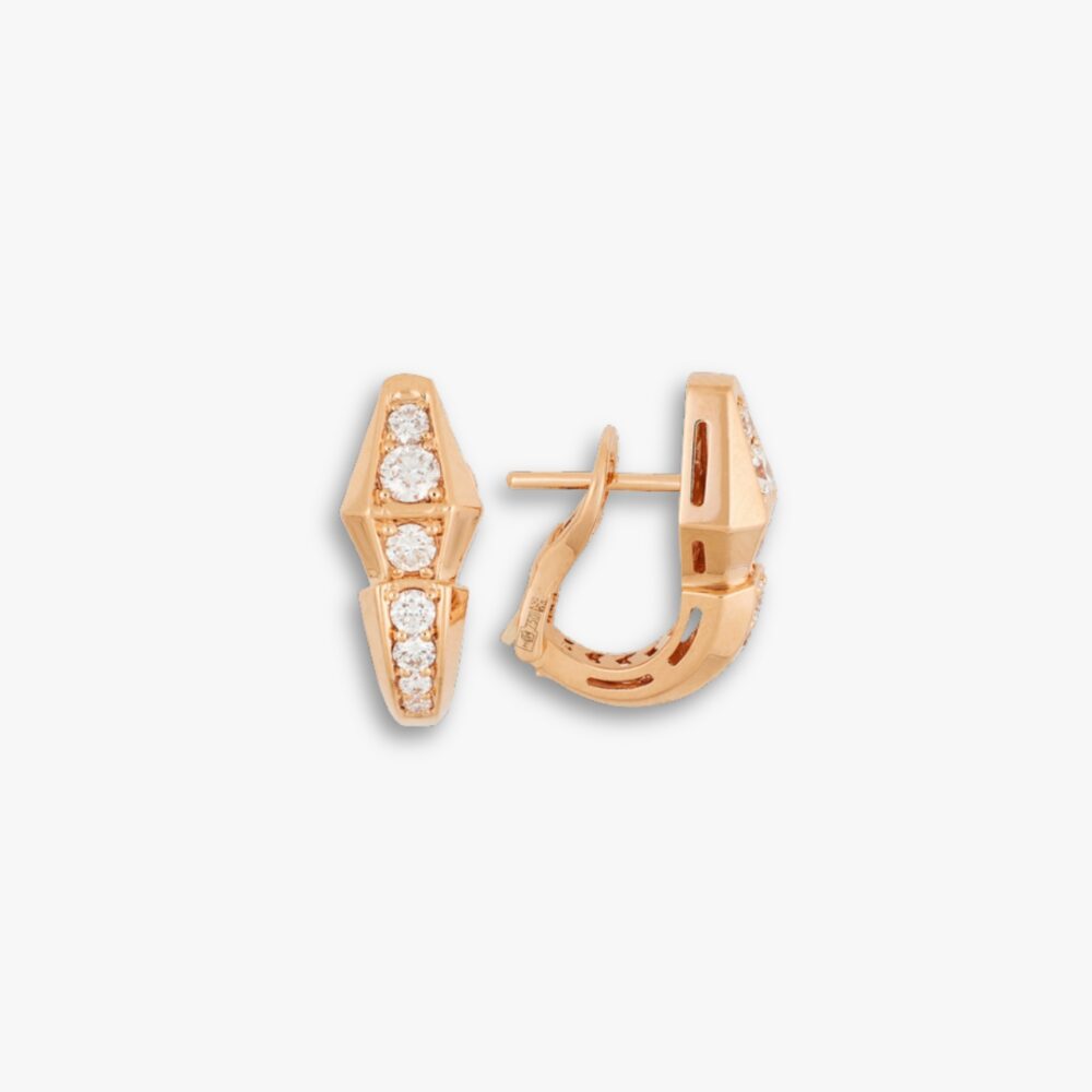 Bvlgari Serpenti Earrings Gold