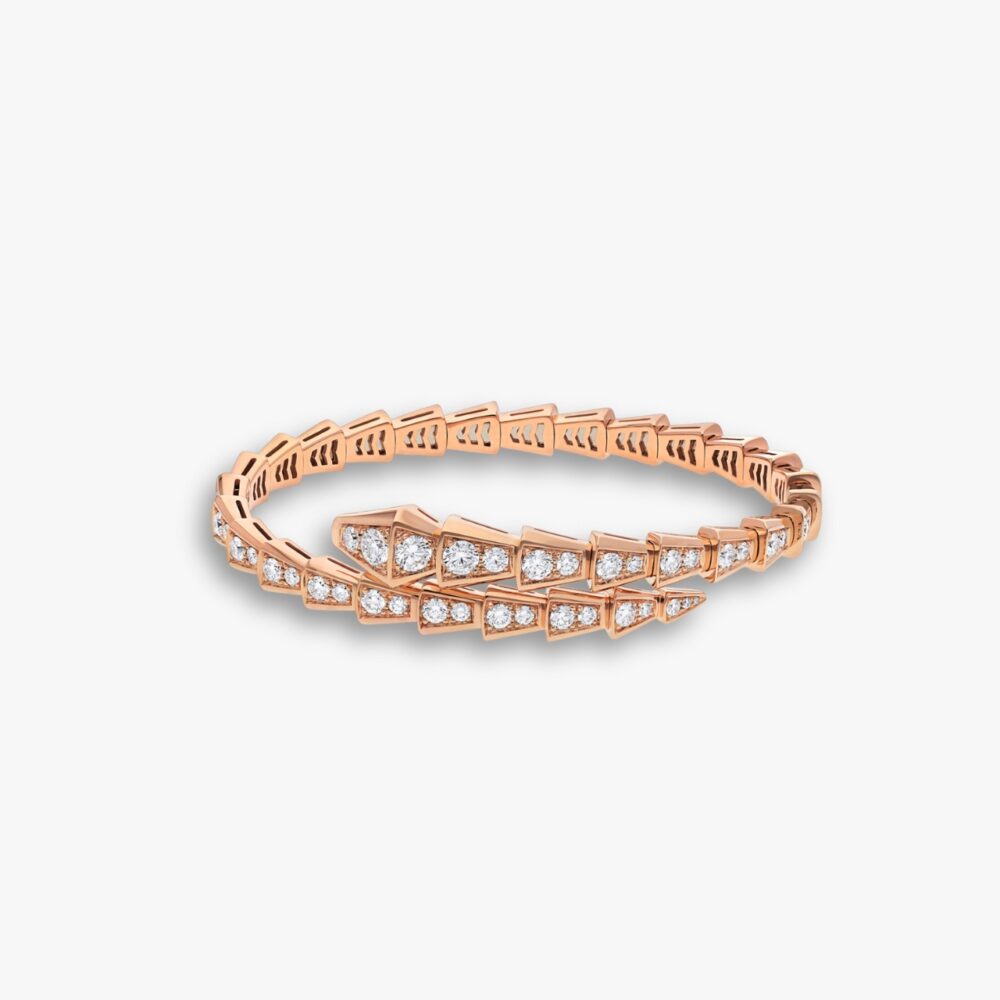 Bvlgari Serpenti Viper Bracelet Rose Gold 361143