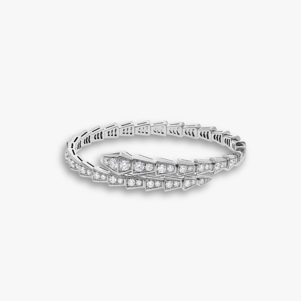 Bvlgari Serpenti Viper Bracelet White Gold 361138