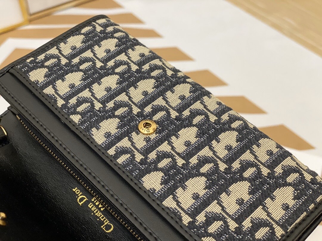 DIOR 30 MONTAIGNE POUCH OBLIQUE JACQUARD 19CM M9206UTZQ - Image 6