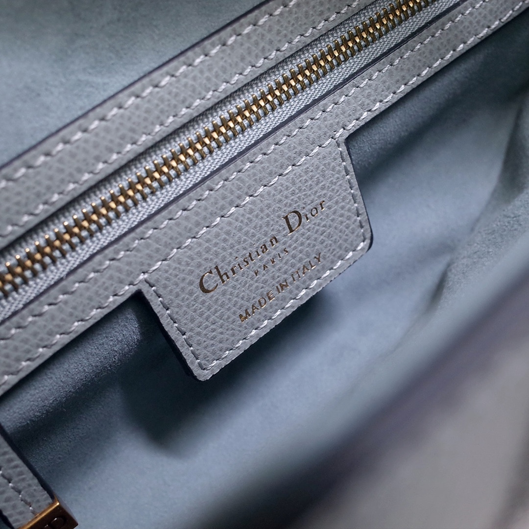 DIOR MICRO SADDLE GOATSKIN CLOUD BLUE S5685CCEHM81B - Image 3