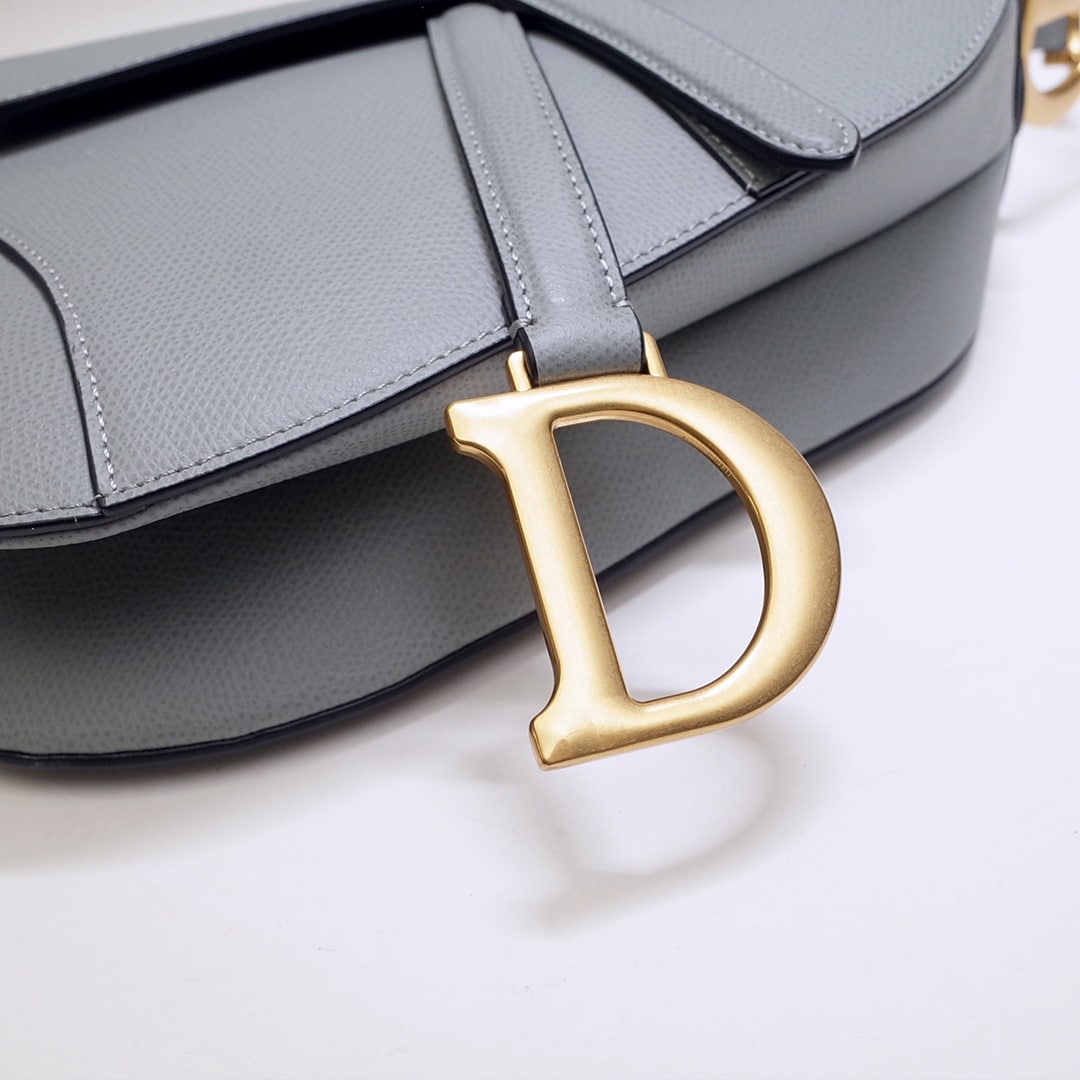 DIOR MICRO SADDLE GOATSKIN CLOUD BLUE S5685CCEHM81B - Image 4