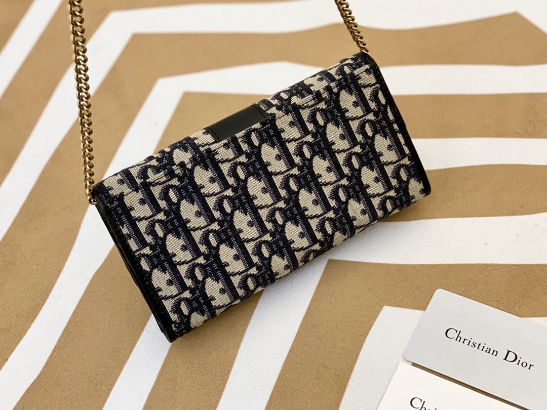 DIOR 30 MONTAIGNE POUCH OBLIQUE JACQUARD 19CM M9206UTZQ - Image 7