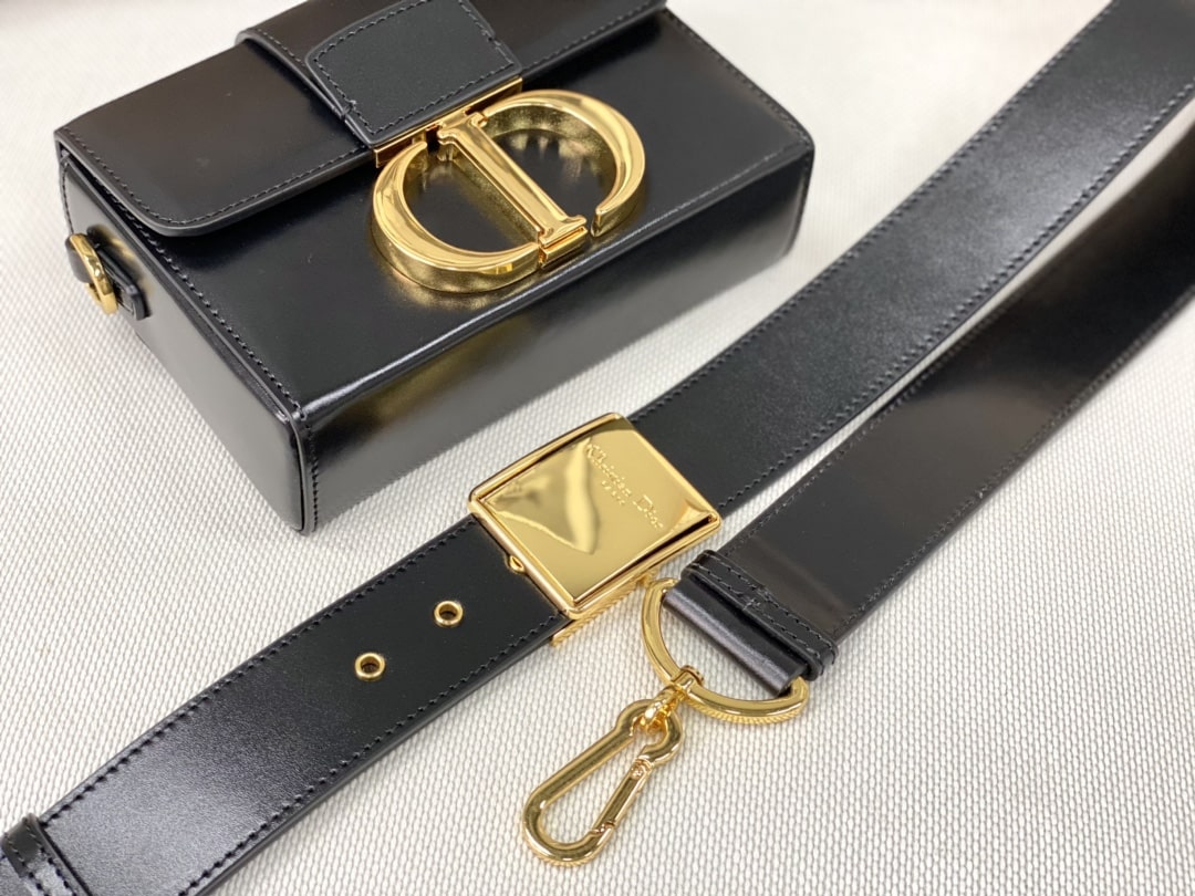 DIOR 30 MONTAIGNE MINI BLACK 19CM - Image 7