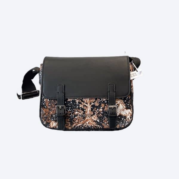 DIOR STAR SERIES MESSENGER BAG BLACK 24CM