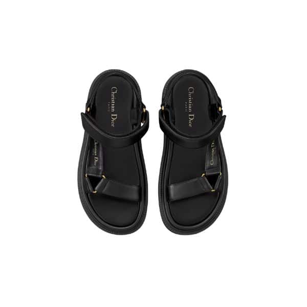 DIOR D-WAVE SANDAL BLACK KCQ893LAB S900