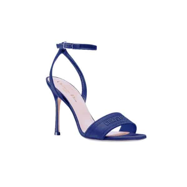 DIOR DWAY HEELED SANDAL BLUE