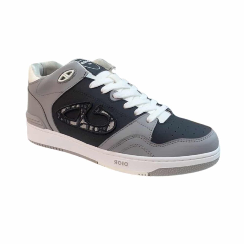 DIOR B57 MID TOP SNEAKER GREY BLACK