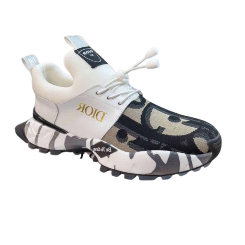 DIOR SNEAKER BE TO ONE BLACK BEIGE