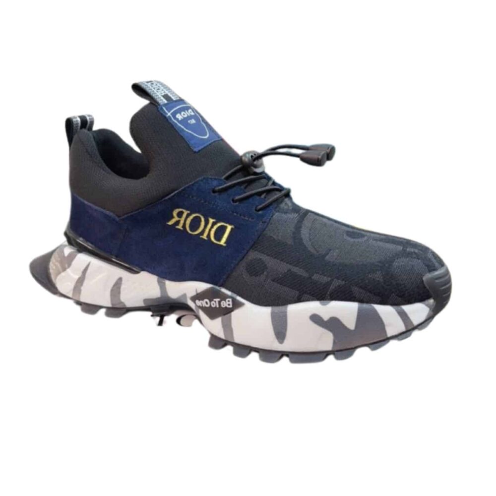 DIOR SNEAKER BE TO ONE BLACK BLUE