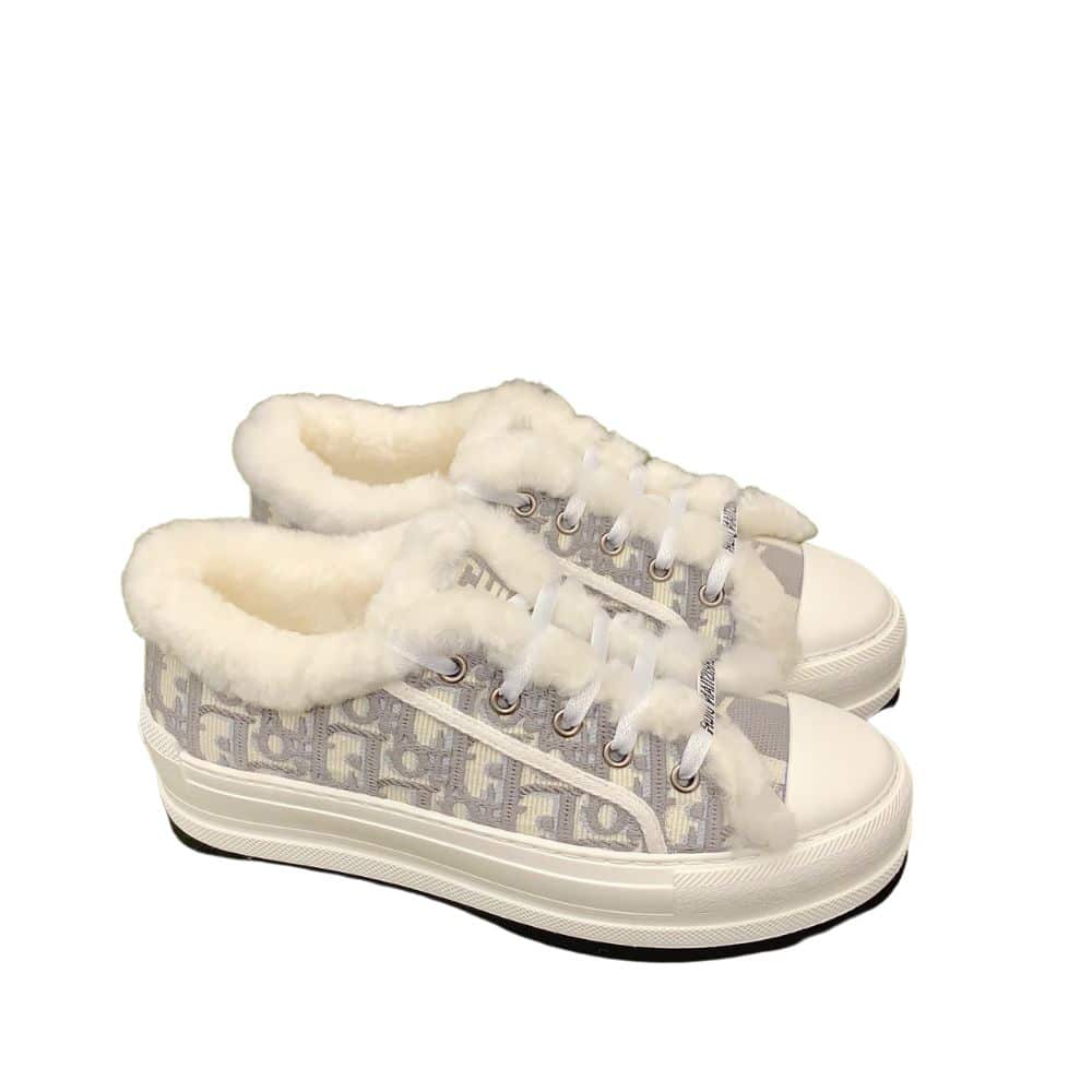 DIOR WALK'N'DIOR PLATFORM SNEAKER GREY