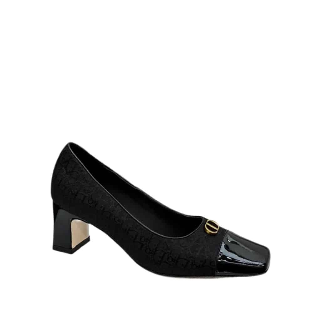 DIOR CD LOGO PUMP BLACK