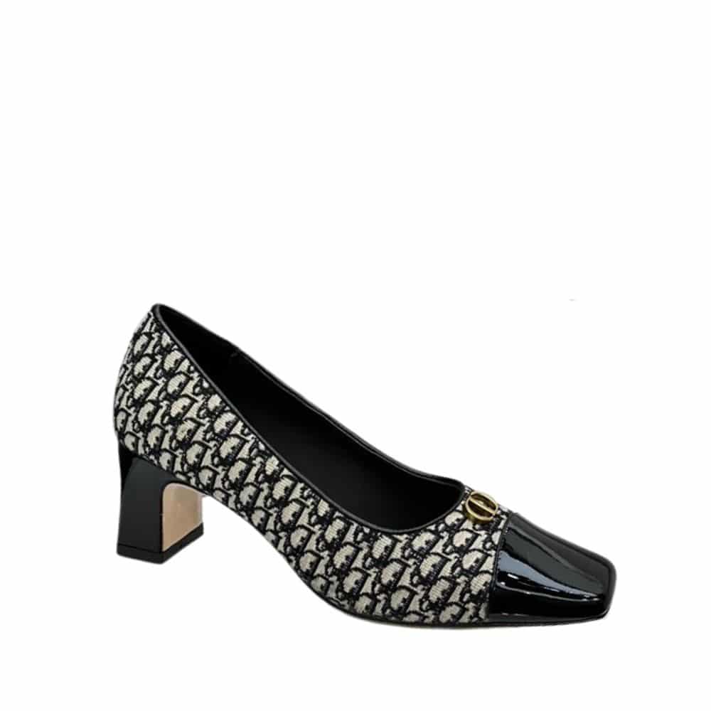 DIOR CD LOGO PUMP BLACK
