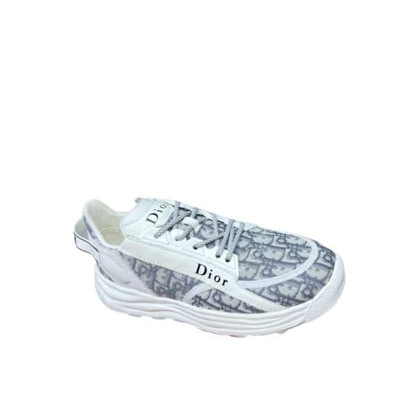 DIOR LOW TOP OBLIQUE SNEAKERS WHITE