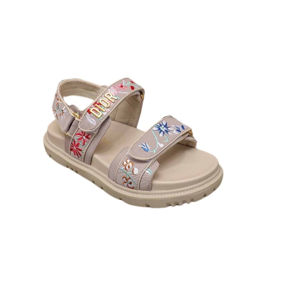 DIOR DIORACT SANDAL PINK MULTICOLOR