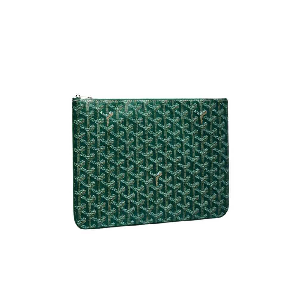 GOYARD SÉNAT MM POUCH GREEN 36CM SENAT2MGMTY09CL09P