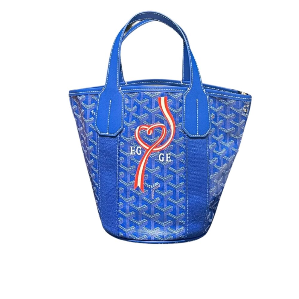 GOYARD BELHARRA BAG BLUE 16CM
