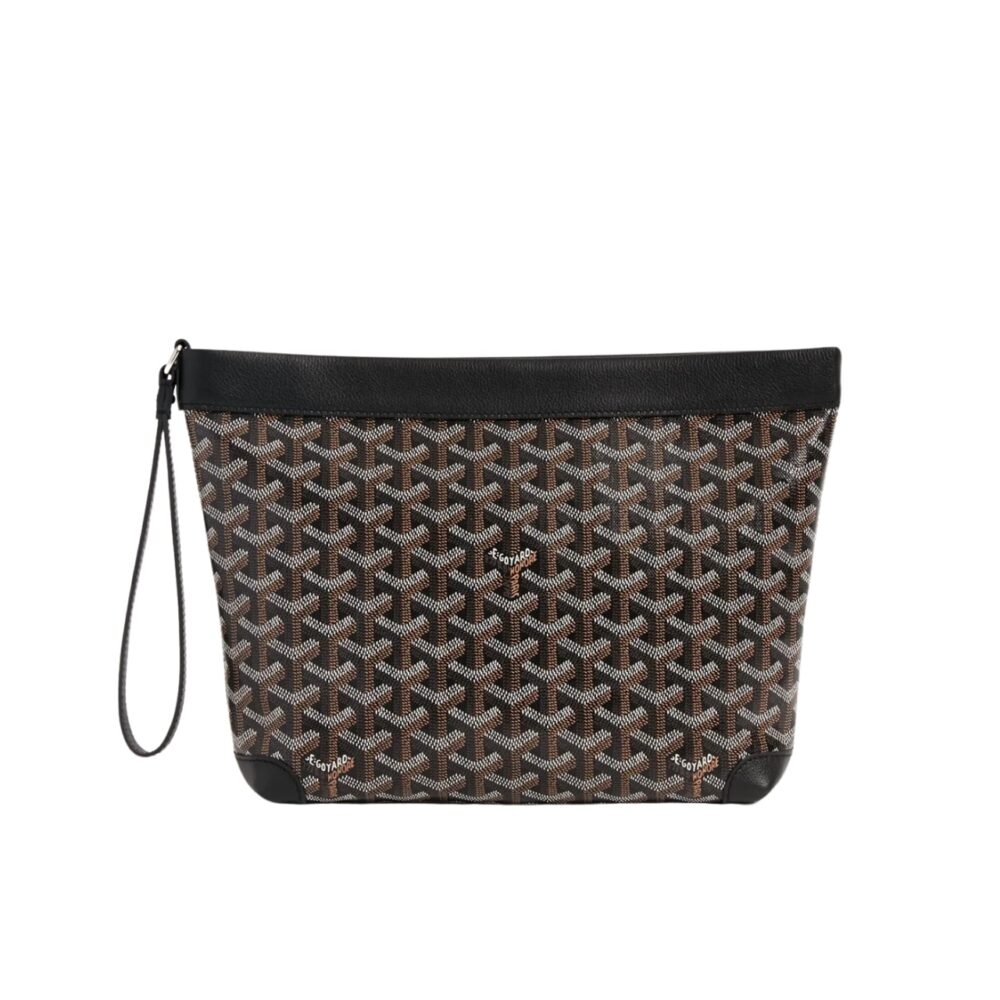 GOYARD CONTI POUCH BLACK 25CM CONTIPPMLTY01CL01P