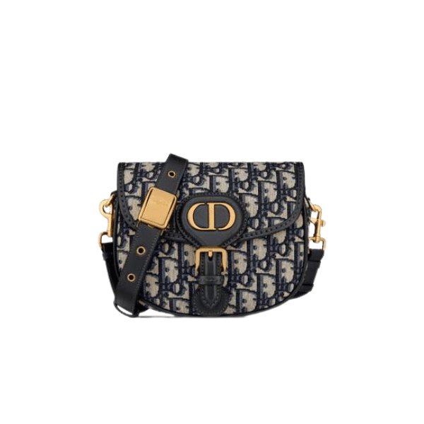 DIOR SMALL BOBBY BLUE DIOR OBLIQUE JACQUARD 18CM M9317UTZQ M928
