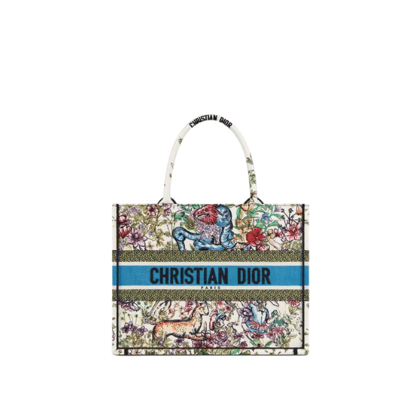 DIOR MEDIUM BOOK LATTE D-CONSTELLATION EMBROIDERY 36CM M1296ZRUV M941