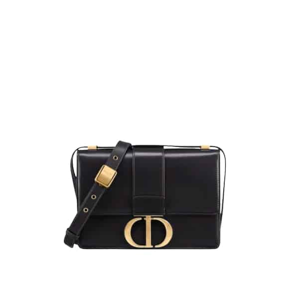 DIOR 30 MONTAIGNE BAG BLACK 24CM M9203UMOS_M911