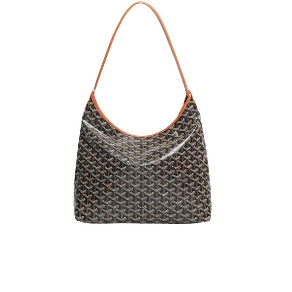 GOYARD BOHÈME HOBO BAG BLACK TAN 42CM BOHEMEPMLTY01CL03P