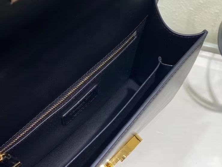 DIOR 30 MONTAIGNE BLACK BOX CALFSKIN M9203UMOS M911 - Image 5