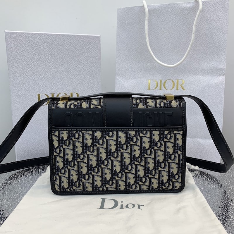 DIOR 30 MONTAIGNE BLUE DIOR OBLIQUE JACQUARD 24CM M9203UTZQ M928 - Image 9