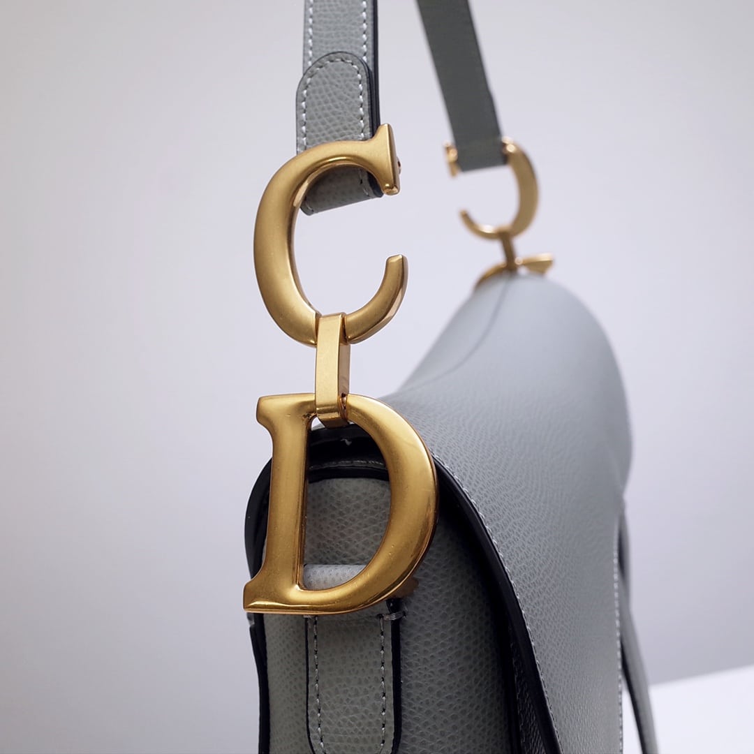 DIOR MICRO SADDLE GOATSKIN CLOUD BLUE S5685CCEHM81B - Image 8