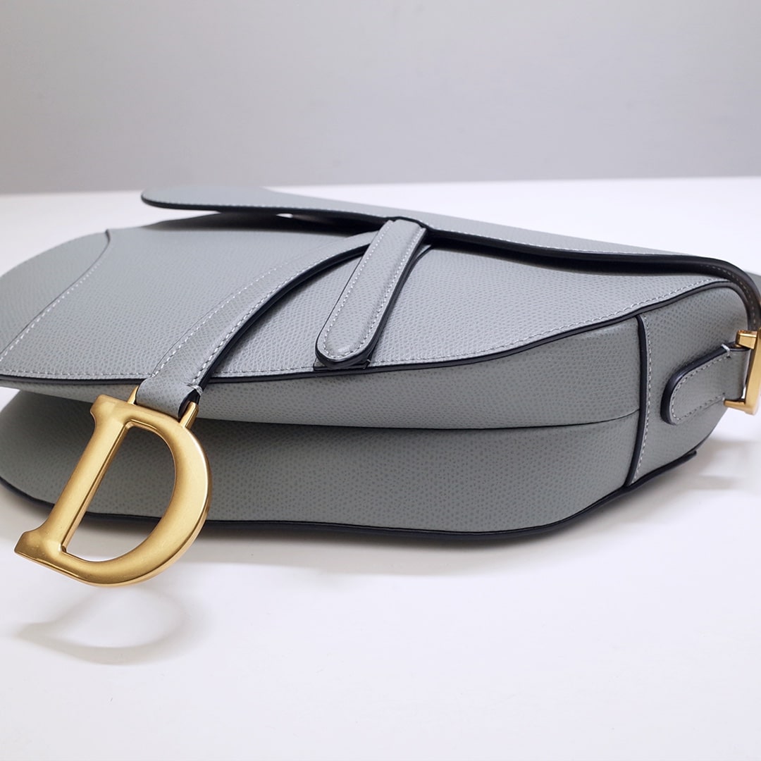 DIOR MICRO SADDLE GOATSKIN CLOUD BLUE S5685CCEHM81B - Image 9