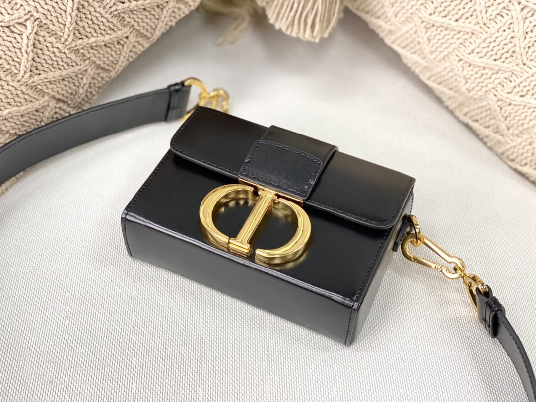 DIOR 30 MONTAIGNE MINI BLACK 19CM - Image 6