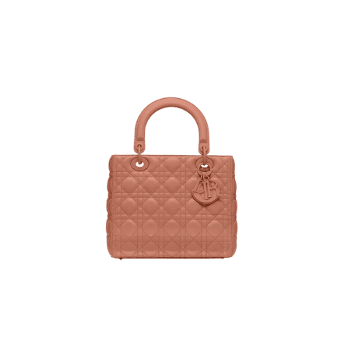 DIOR MEDIUM ULTRAMATTE LADY DIOR BAG BLUSH 20CM M0565ILOI_M50P