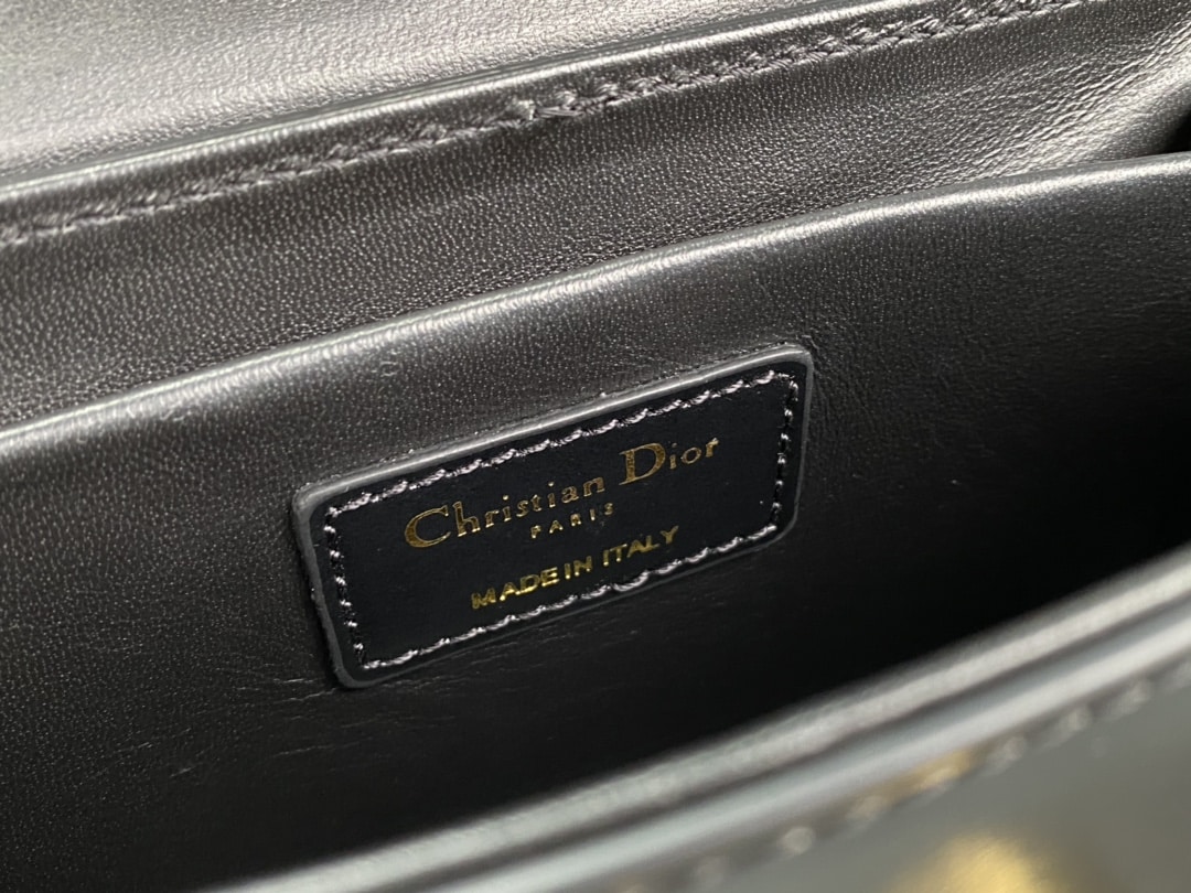 DIOR 30 MONTAIGNE MINI BLACK 19CM - Image 5