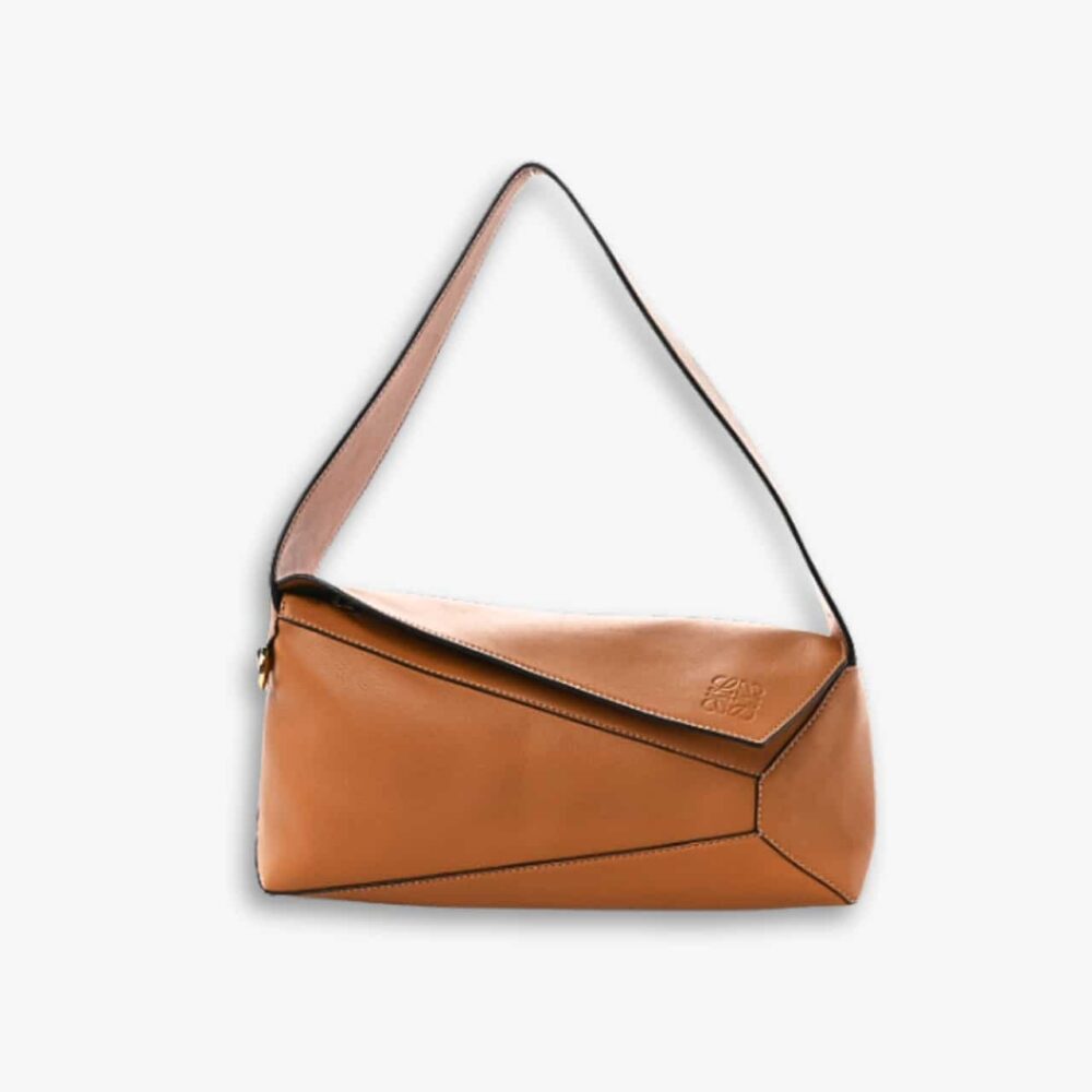 Loewe Puzzle Hobo Bag Leather Tan 29cm