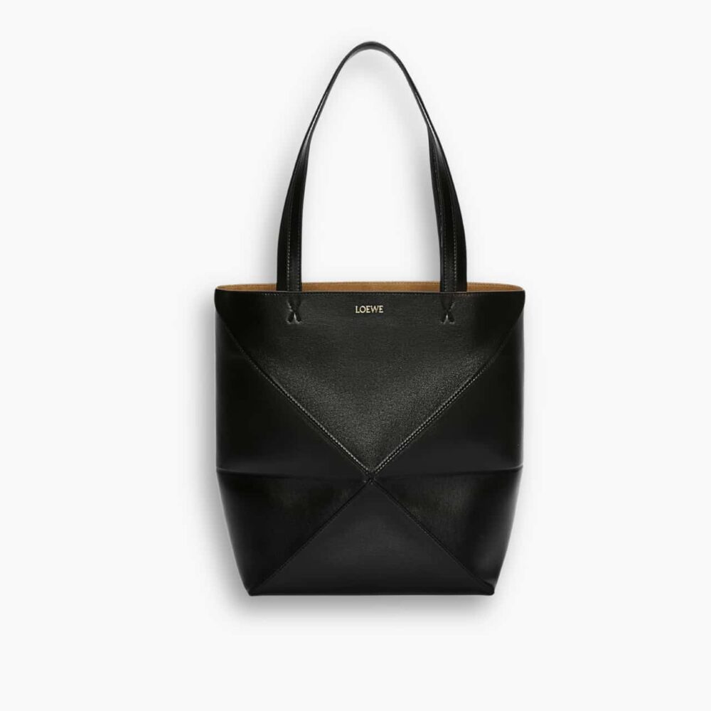 Loewe Medium Puzzle Fold Tote Black 31cm A657G50X01 1100