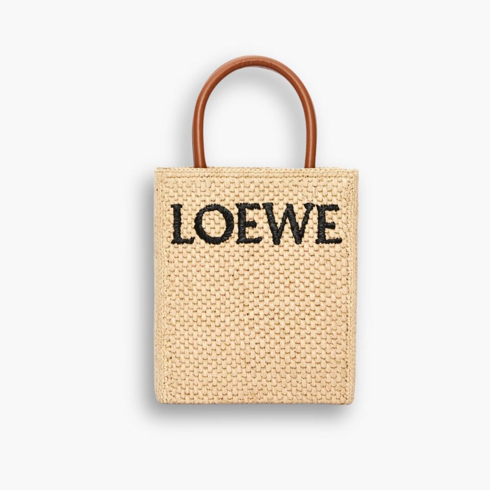 Loewe Standard A5 Tote Bag Natural 17cm A563S30X05 2165