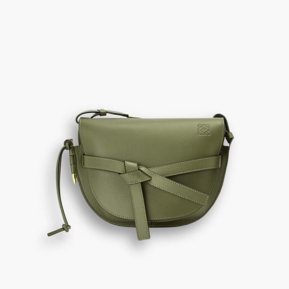 Loewe Gate Dual Bag Autumn Green 20cm A650N46X13 4357