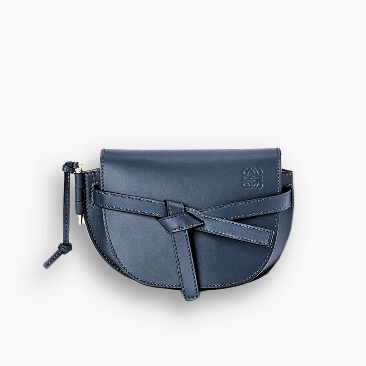 Loewe Gate Dual Bag Onyx Blue 20cm A650N46X13 1809