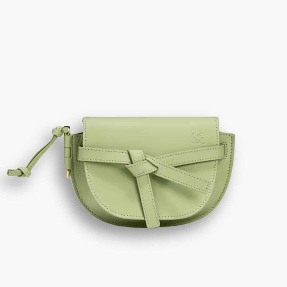 Loewe Gate Dual Bag Light Pale Green 20cm