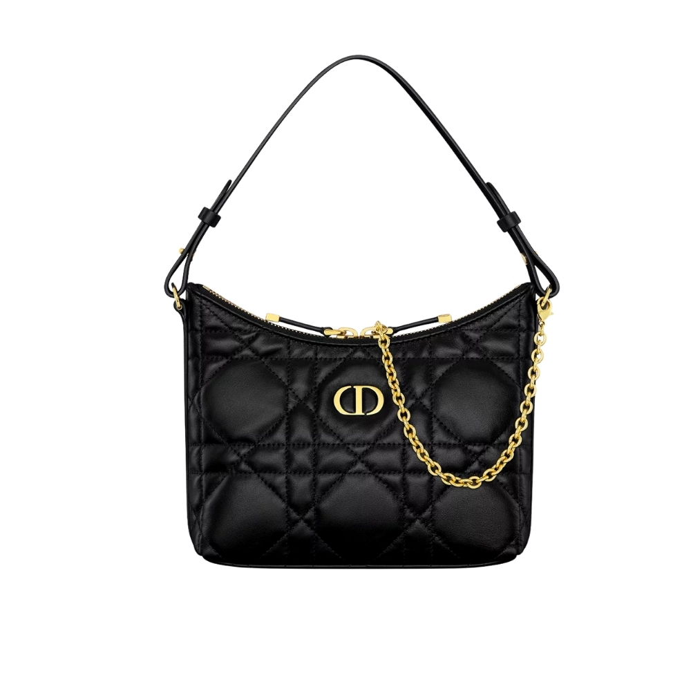 DIOR MISS CARO DIORLING MINI BAG WITH CHAIN BLACK 21CM S5253UHAG M900